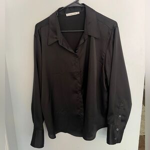 Abercrombie and Fitch satin blouse